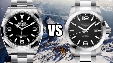 rolex explorer cheaper alternative|longines conquest vs Rolex explorer.